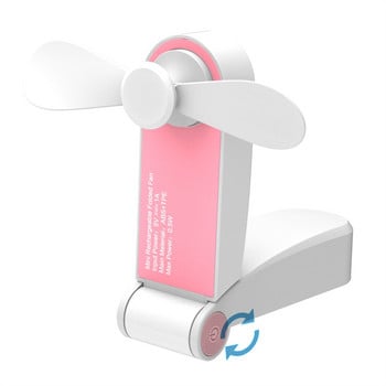 Usb Mini Fold Fans Ηλεκτρική φορητή λαβή Μικρή πρωτοτυπία Οικιακές ηλεκτρικές συσκευές Desktop Ventilado Practical Tools