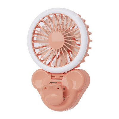 Kaasaskantav käeshoitav lihtne ventilaatori täitevalgusti USB laadimisklamber öövalgusti selfie-valgusti miniventilaatoriklamber Mobiiltelefoni reaalajas lamp