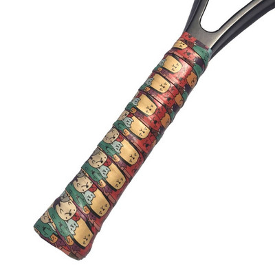 Teip Isekleepuv Amortisaator Jäätrükimine Õngeritv Higipael sulgpallireket Overgrips Tennise mõla