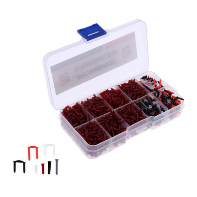 1 karp (umbes 1500 tükki) nailonist sulgpallireket, sõrestik, aasad, nöörikaitse tarvikud – valige värvid