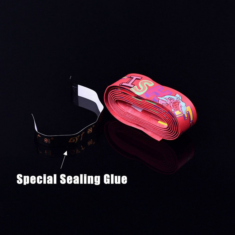 Design tenisz squash ütő tekercsek a kerékpár fogantyúja felett markolatszalag izzadságelnyelő csúszásgátló szalag tollaslabda verejtékszalag