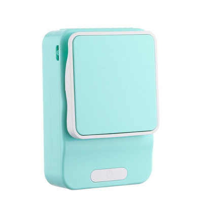 Νέος μίνι φορητός μικρός ανεμιστήρας που μπορεί να κρεμαστεί στη μέση Φόρτιση χειρός Usb χωρίς φύλλα Σχεδιασμός Αθόρυβος λαιμός Μικρός ηλεκτρικός ανεμιστήρας για κάμπινγκ