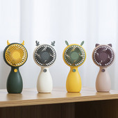 USB välitingimustes kasutatav multifilm lauaarvuti ventilaatori laadimine Väikese ventilaatori käeshoitav ventilaator Mõnusalt lahe