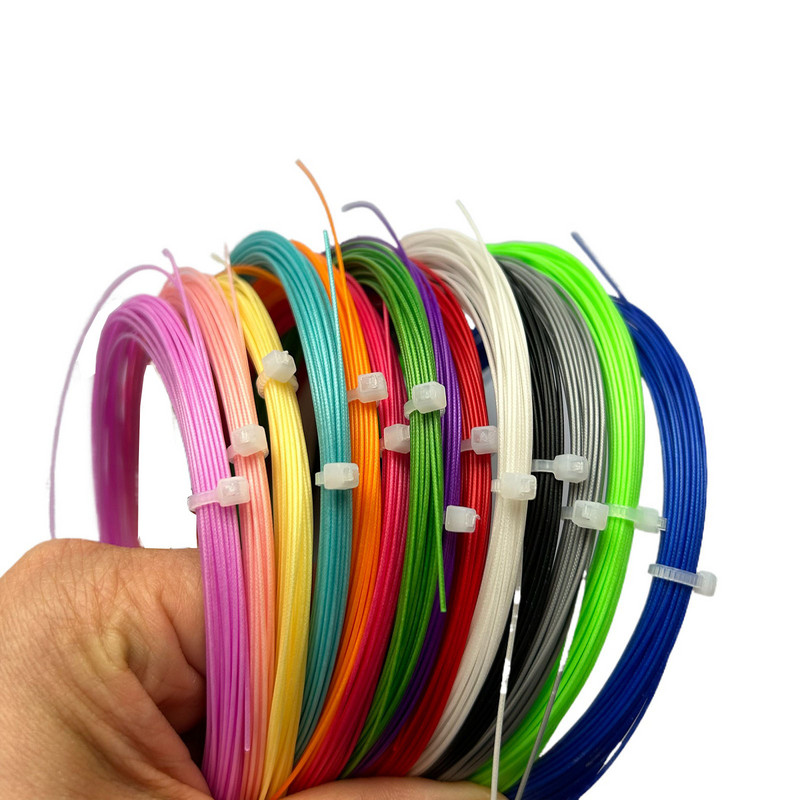 Kiskereskedelmi 5 DB ZARSIA tömeges tollaslabda húr edzés tollaslabda ütő húr 0,70 mm