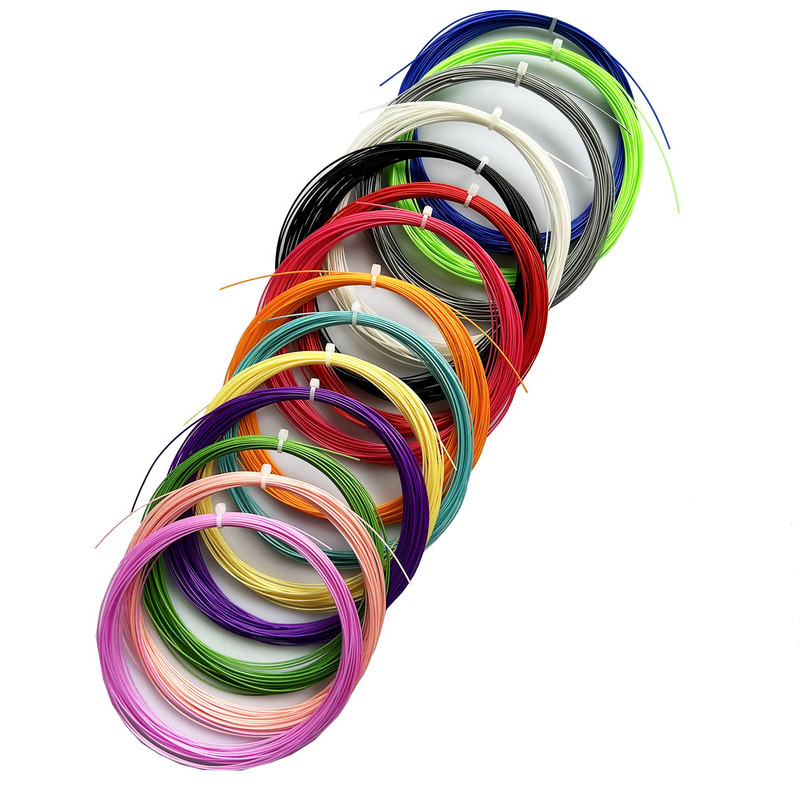 Kiskereskedelmi 5 DB ZARSIA tömeges tollaslabda húr edzés tollaslabda ütő húr 0,70 mm