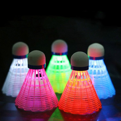 Szélálló, nagy rugalmasságú kültéri és beltéri LED lámpa színes izzó golyós világítás tollaslabda libatollas tollaslabda