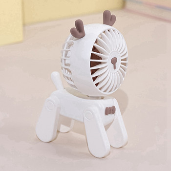 Малък вентилатор Настолен вентилатор Стабилен стоящ настолен мини вентилатор Възрастни деца Пътуване на открито Може да се използва