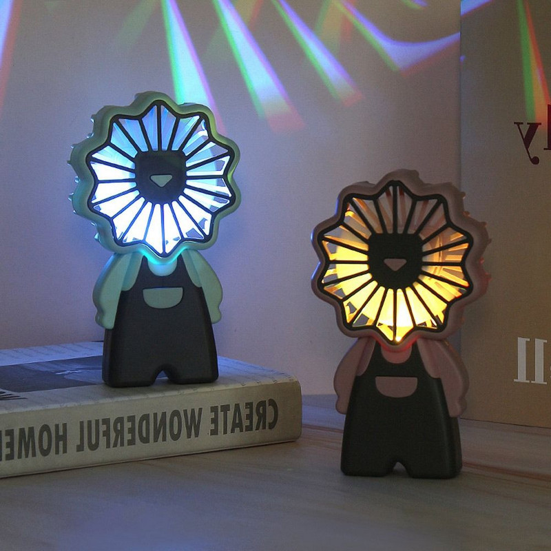 Új USB töltőléghűtő hordozható hűtőventilátor asztali mini ventilátor kézi ventilátor