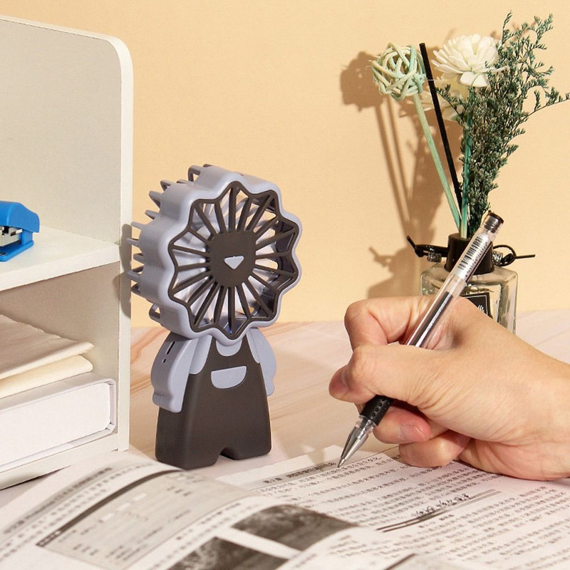 Új USB töltőléghűtő hordozható hűtőventilátor asztali mini ventilátor kézi ventilátor