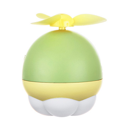 Mini kézi ventilátor éjszakai világítással. Hordozható USB újratölthető függőventilátor N0PF