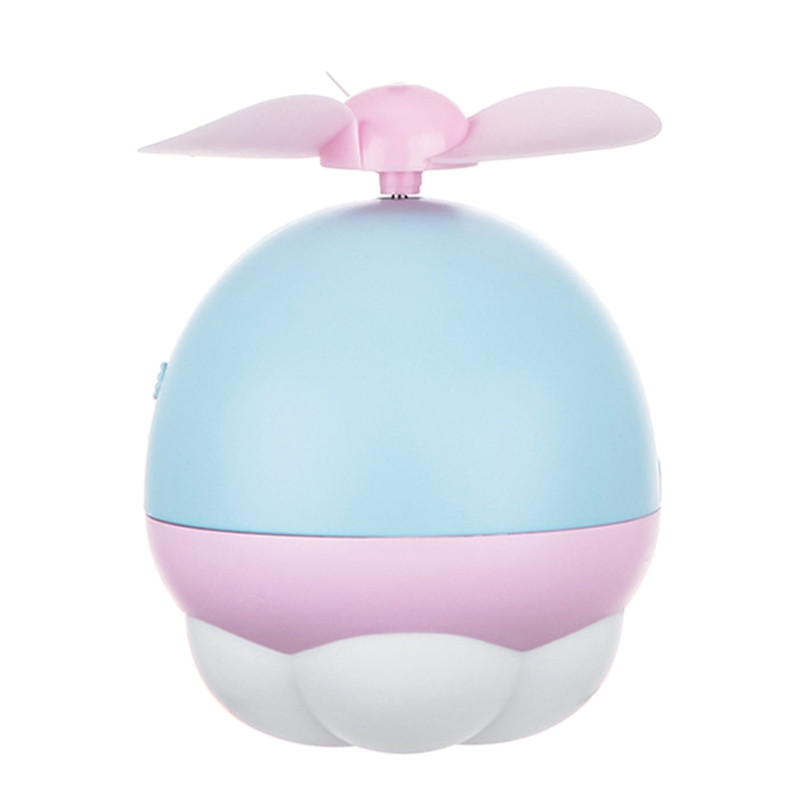 Mini kézi ventilátor éjszakai világítással. Hordozható USB újratölthető függőventilátor N0PF