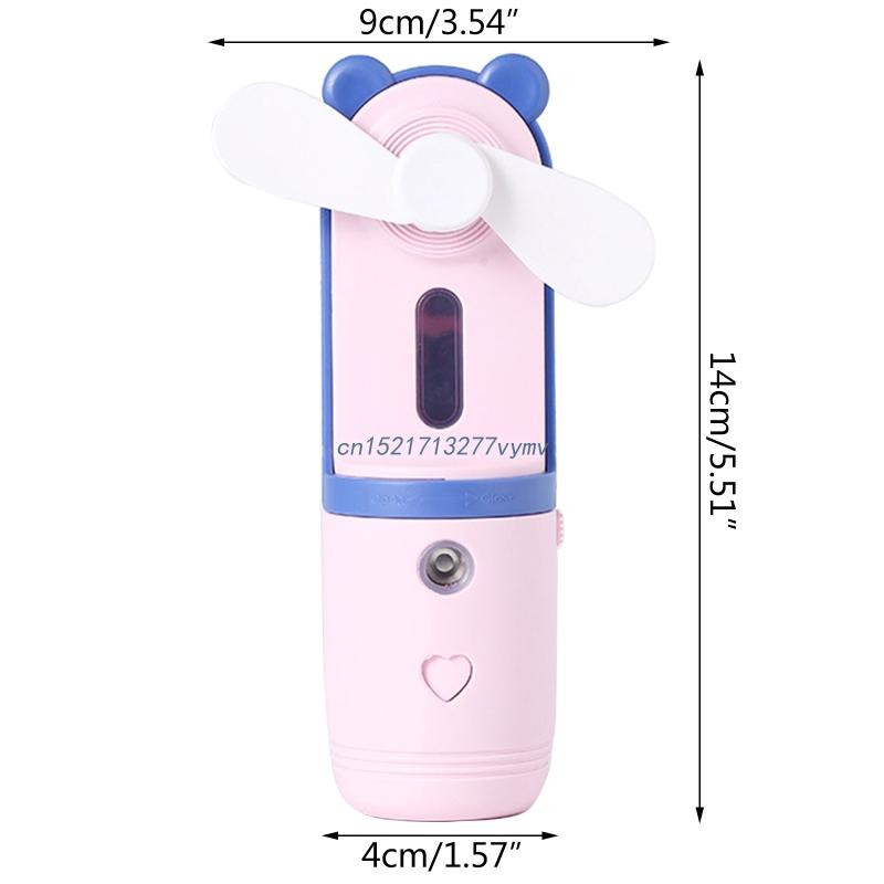 Μικρός ανεμιστήρας ψύξης Φορητός ανεμιστήρας χειρός με μίνι ανεμιστήρα αερισμού νερού