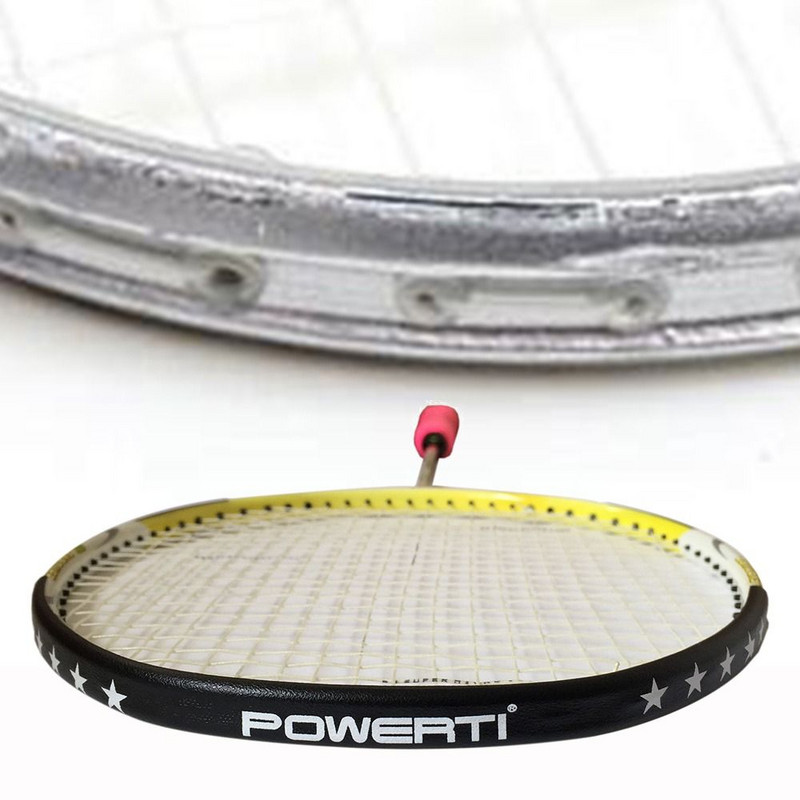 Sport kellékek kerete, védőszalag, csökkenti az ütést és a súrlódást tollaslabda ütőfej matrica, karcolásgátló