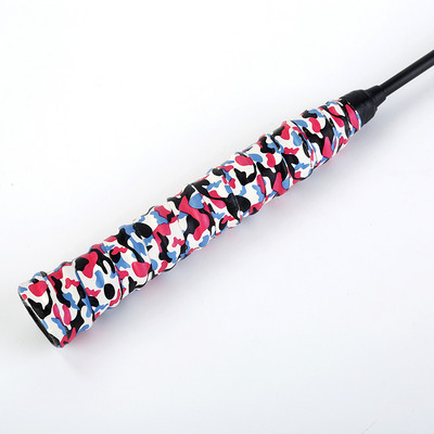 Τζελ χειρός για ρακέτα μπάντμιντον Καμουφλάζ ιμάντες ιδρώτα για ρακέτες τένις Ιδρώδεις αντιολισθητικές λαβές για ρακέτες μπάντμιντον