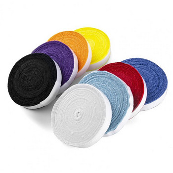 1 m Tennis Sweat Tape Racket Sweatband Tennis Overgrips Tape Badminton Racket Sweatband Αθλητικά καλάμια ψαρέματος Over Grip Sweat Band