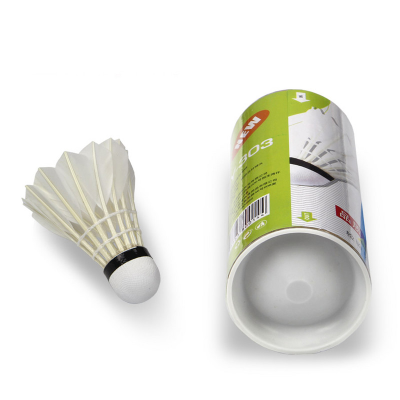 Badminton shuttlecocks πάπια μπάντμιντον Club-Level ερασιτεχνική μπάλα 3 τεμαχίων/σωλήνα δίχτυ μπάντμιντον με stand ball