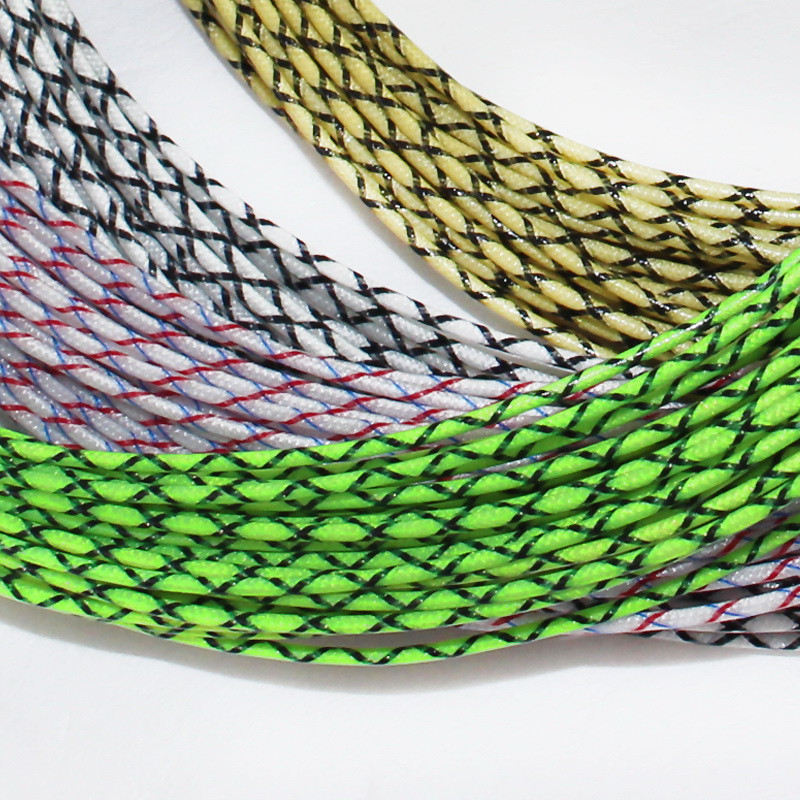Висококачествен найлонов кордаж за ракета за скуош с многоцветни 1,20 мм многовлакнест кордаж за скуош