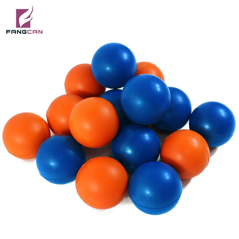 1бр FANGCAN Издръжлива загряваща тренировъчна топка за скуош за аматьори в синьо и оранжево