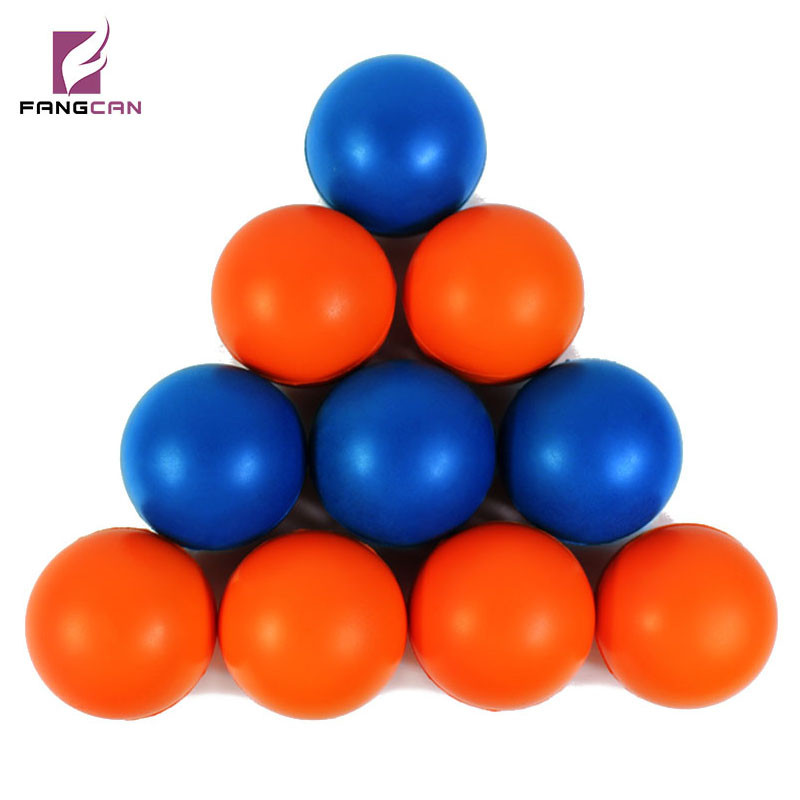 1бр FANGCAN Издръжлива загряваща тренировъчна топка за скуош за аматьори в синьо и оранжево