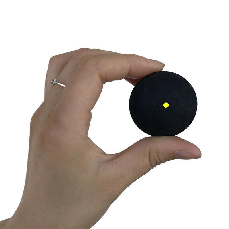 2 бр. 37 мм топка за скуош от естествен каучук Тренировъчни консумативи за състезания за професионални играчи Тренировъчни 4 см топки за първична тренировка