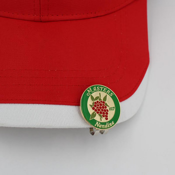 Щипка за шапка за голф Магнитни метални щипки за шапка за голф Различни стилове Аксесоари за голф за топка за голф Маркер Маркер за играч на голф Подарък Drop Ship