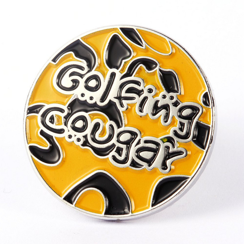 Új érkezésű golfjelölő golf sapka klipsszel, mágneses ötvözetből készült golfjel golflabda sportokhoz