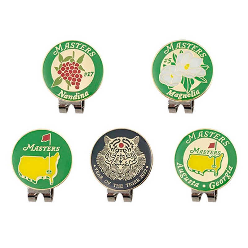 1 tk golfimütsi klamber magnetiline golfimütsi klambrid magnetmärgiga golfipalli asend eemaldatav metallist golfimarker