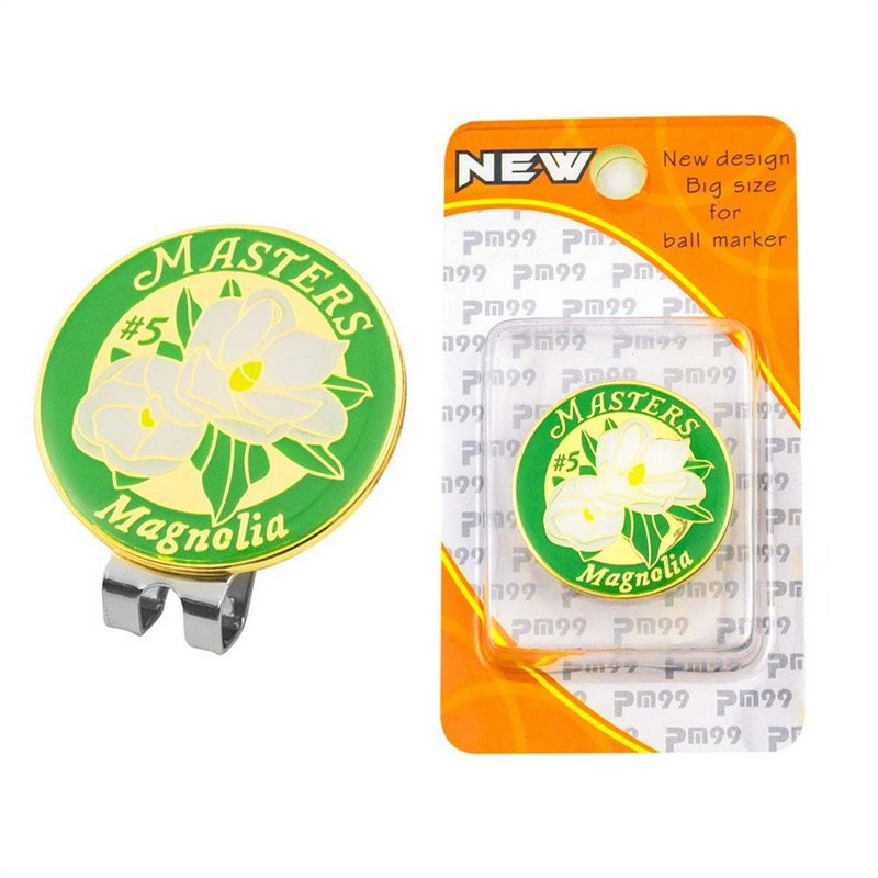 1 tk golfimütsi klamber magnetiline golfimütsi klambrid magnetmärgiga golfipalli asend eemaldatav metallist golfimarker