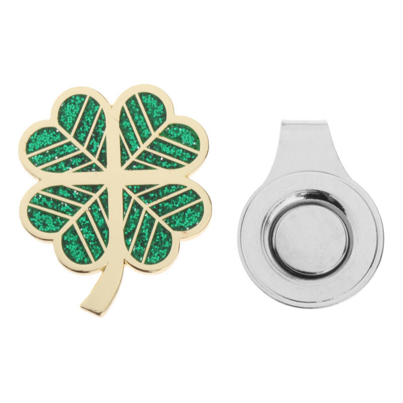 Golfo kamuoliukų žymeklis Golfo aksesuarai Metaliniai golfo kamuoliukų skrybėlių segtukai moterims