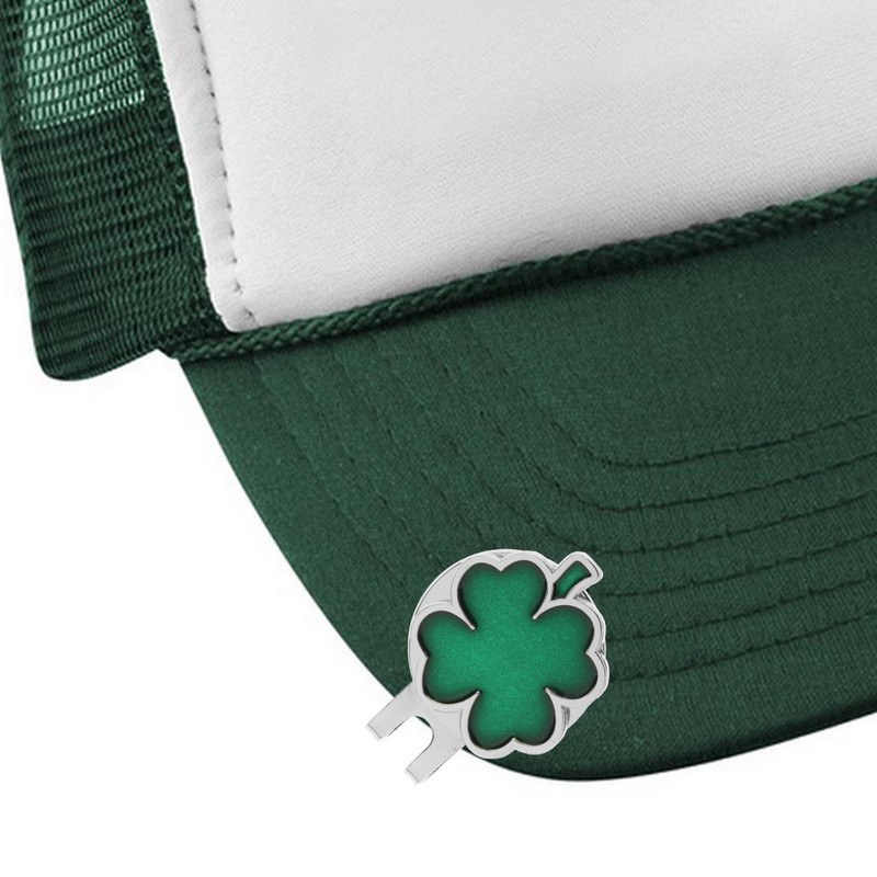 Golfo kamuoliukų žymeklis Golfo aksesuarai Metaliniai golfo kamuoliukų skrybėlių segtukai moterims