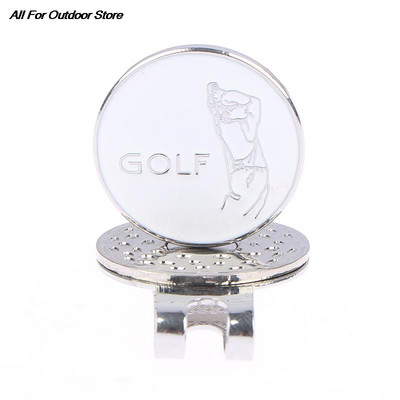 Golfo kamuoliuko žymeklio segtukas su magnetiniu kamuoliuko žyme One Putt golfo dėjimo lygiavimas Nukreipimo dangtelio spaustukai Drop Ship treniruočių pagalbinės priemonės priedai