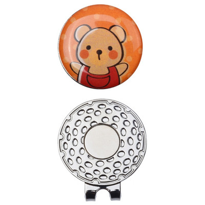 Golf Ball Markers for Men Women, Removable Attaches Easily to Golf Hat, Golf Ball Marker with Standard Magnetic Hat Clip