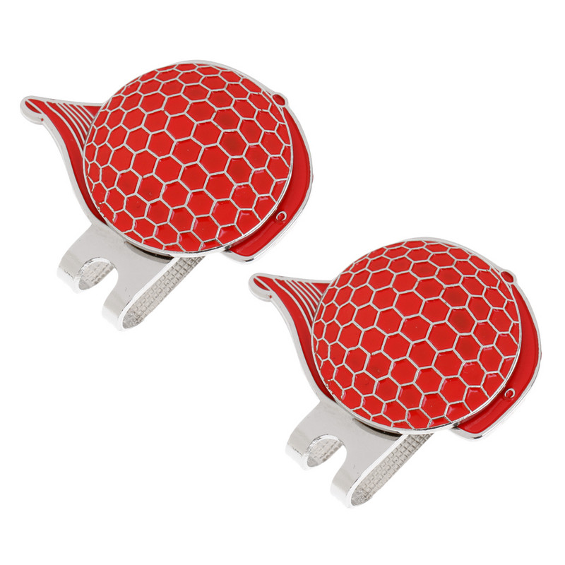 Golfo žymeklio žymeklio kepuraitės segtukas mielas 2 dalių spalvos