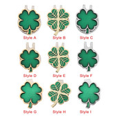 Újdonság golflabda jelölő sapkacsipesz fém golyós jelölő golf ajándék golf sport kiegészítők labda jelzés hölgyeknek férfiak női golfozók