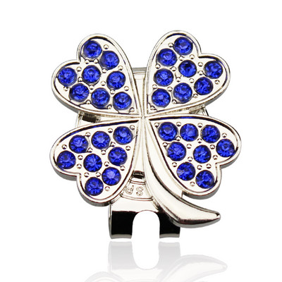 Golflabda jelölő + golfsapka kapocs mágneses banán eper Lucky Leaf hordozható ötvözet tartós ajándék golfozó golftartozékok