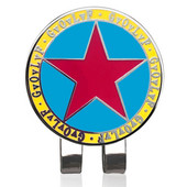 GvOvLvF Golfipalli marker Magnetkorgiga klambriga punane tsingisulamist viieharuline tähemärk kingitus golfimängijatele lastele 1 tk uus kvaliteetne