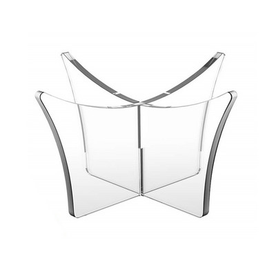 Kuumade tugedega kronsteiniga võrkpallialus jalgpalli võrkpalli korvpalli palli vitriinist akrüülist hoidiku kinnitus läbipaistev korvpall