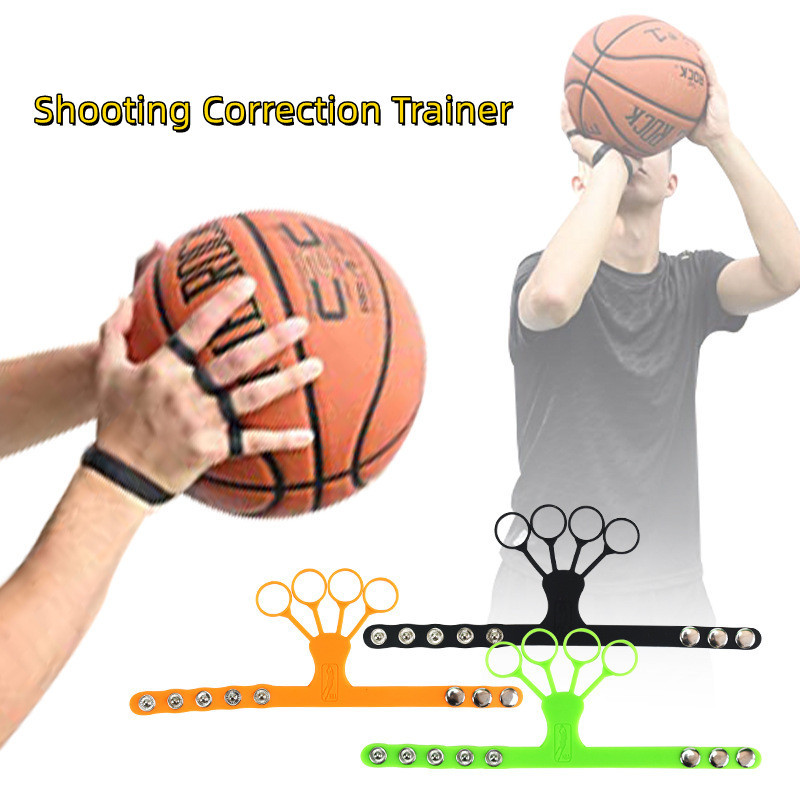 Βοήθημα σκοποβολής μπάσκετ Εξοπλισμός προπόνησης σιλικόνης Προπόνηση μπάσκετ Pitching Διορθωτής σκοποβολής Στάση χειρός