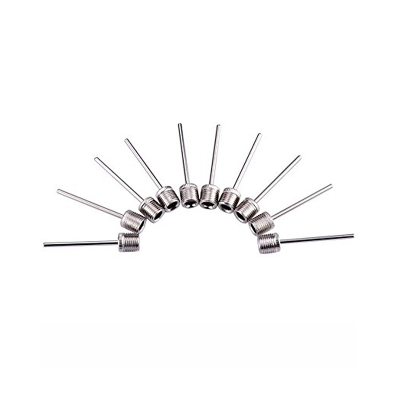 10X adapter légcsapos sportlabdák szabványos felfújókészlet futball kosárlabda futballlabda felfújó szivattyú tűszelep sporteszközök