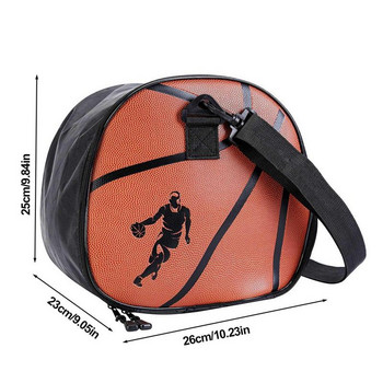 Τσάντα μεταφοράς μπάσκετ Τσάντα ποδοσφαίρου για αγόρια Τσάντα ώμου Αθλητικό παιχνίδι Τσάντα με μπάλα για μεταφορά μπάσκετ Βόλεϊ Ποδόσφαιρο Ποδόσφαιρο