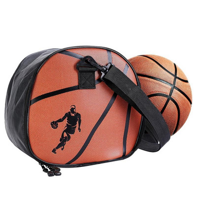 Баскетболна чанта за носене Футболна чанта за момчета Чанта за през рамо Спортна игра Чанта за топка за носене Баскетбол Волейбол Футбол Футбол