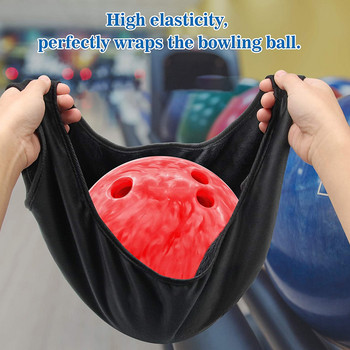 Elasticity Μπάλα Μπόουλινγκ Τραμπάλα 3-σε-1 Τσάντα Καθαρισμού Μπάλας Μπόουλινγκ Στιλβωτή Καθαριστικό Καθαρίζει Αξεσουάρ τσάντας μεταφοράς που πλένεται