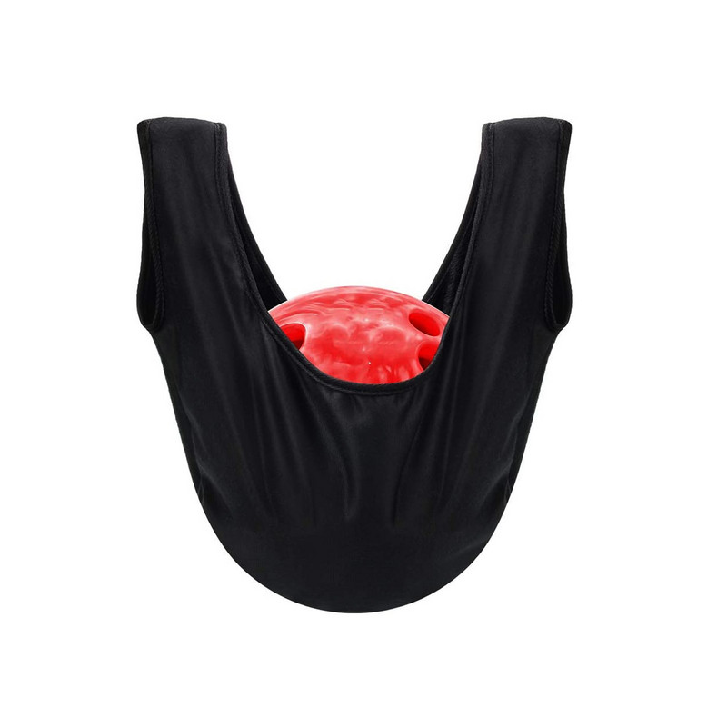 Elastingumo boulingo kamuoliuko sūpykla „trys viename“ boulingo kamuoliuko valymo maišelis Poliravimo priemonės valiklis valo plaunamą nešiojimo krepšio priedą