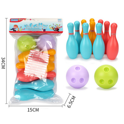1 rinkinys 12 vnt boulingo žaislai Juokingi lavinantys patvarūs boulingo kaiščiai Boulingo žaislai vaikams