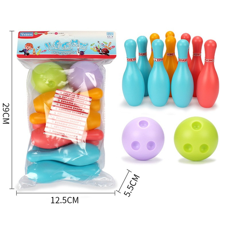 1 rinkinys 12 vnt boulingo žaislai Juokingi lavinantys patvarūs boulingo kaiščiai Boulingo žaislai vaikams