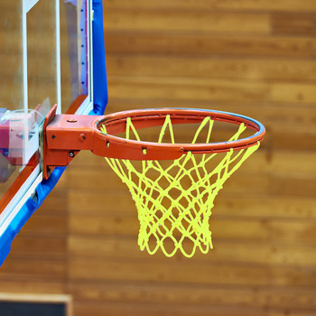 Λάμψη στο σκοτεινό δίχτυ μπάσκετ Στάνταρ μεγέθους Φωτεινό δίχτυ μπάσκετ Anti-Strike Mesh Αθλητικά αξεσουάρ εξωτερικού χώρου