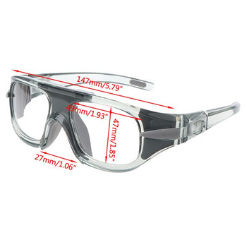 Αθλητικά γυαλιά μπάσκετ/ποδοσφαίρου Avant-garde Fashion Αθλητικά γυαλιά Αντιθαμβωτικής σύγκρουσης Φορητά γυαλιά