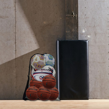 Αδιάβροχη τσάντα αποθήκευσης ποδοσφαίρου Σάκκος μπάλα βόλεϊ Πολύ μεγάλο πλέγμα μπάσκετ εξωτερικού χώρου Αθλητικό δίχτυ