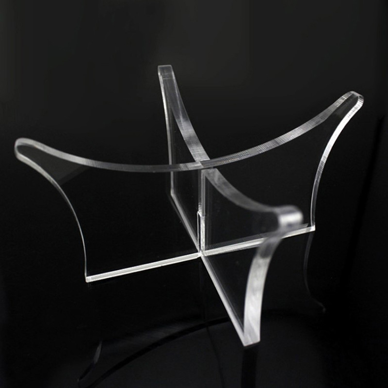 1 vnt. skaidrus akrilo kamuoliukų stovo ekrano laikiklis Futbolo tinklinio regbio kamuoliuko laikiklis Futbolo krepšinio stovo atraminis pagrindas