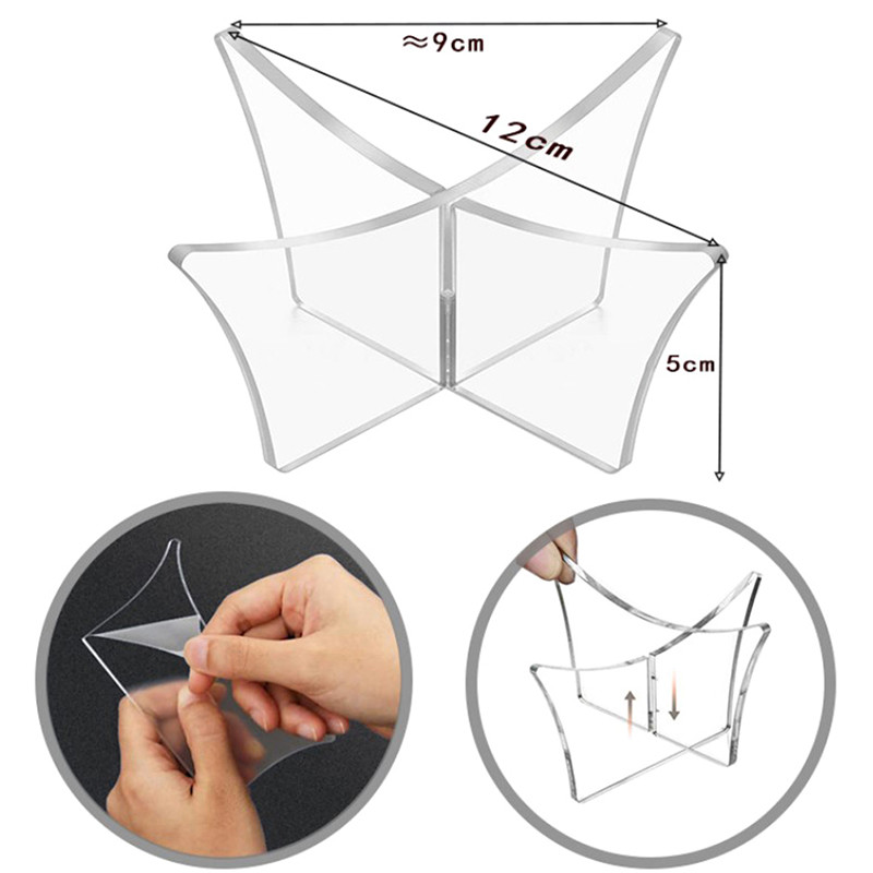 1 vnt. skaidrus akrilo kamuoliukų stovo ekrano laikiklis Futbolo tinklinio regbio kamuoliuko laikiklis Futbolo krepšinio stovo atraminis pagrindas